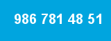 986 781 48 51 986 781 48 51